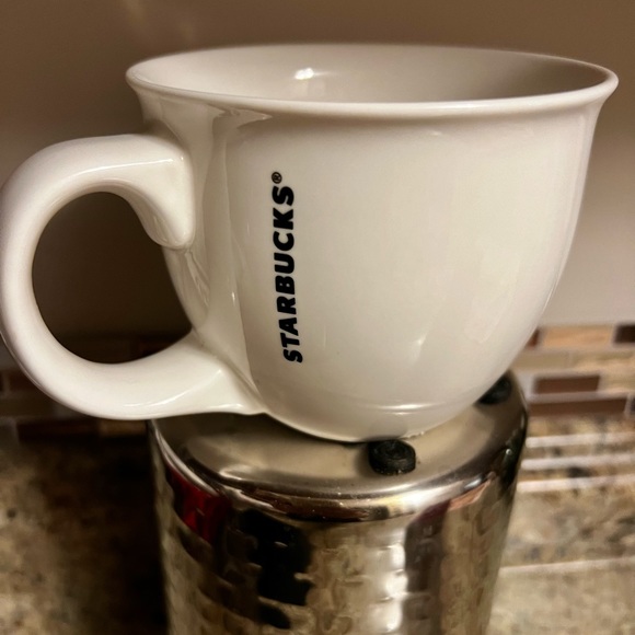 2016 Starbucks ceramic soup or large mug. With logo. New. - Picture 3 of 7